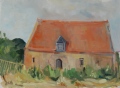 Maison bretonne - Paysages huile