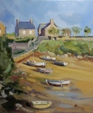Ile de Batz - Paysages huile