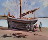 Pour l'exposition octobre 2022 aux Ursulines :  Histoire du port de lannion - Marines