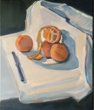 l'orange pelée - Natures Mortes