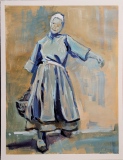 La ramasseuse de patates ( musée de quimper - Opéra de Paris -  La St Loup
